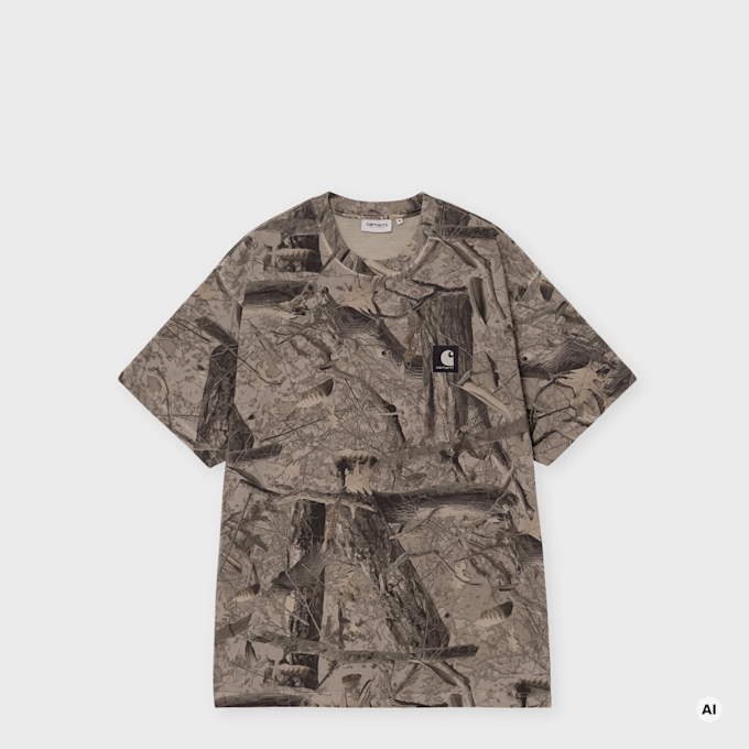 Carhartt WIP S/S Feather Tree T-Shirt camouflage 104057 1