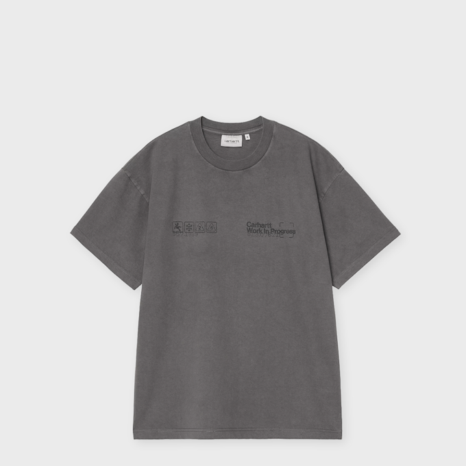 Carhartt WIP S/S Boxed T-Shirt soot garment dyed Undefinierte Farbe 104072 1