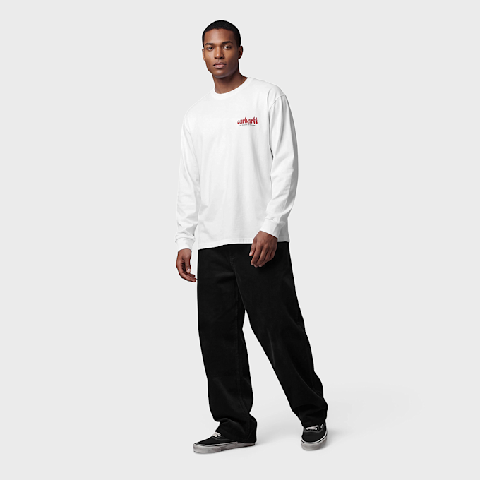 Carhartt WIP L/S Framework T-Shirt white UndefinedColor 104079 2