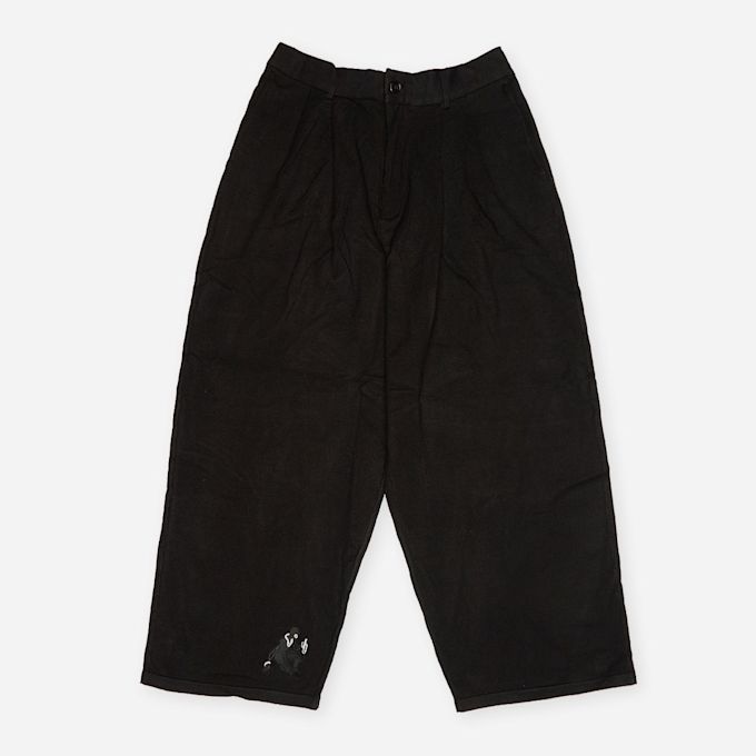 House of Errors Knitted Cat Burglar Trousers Schwarz 104111 1