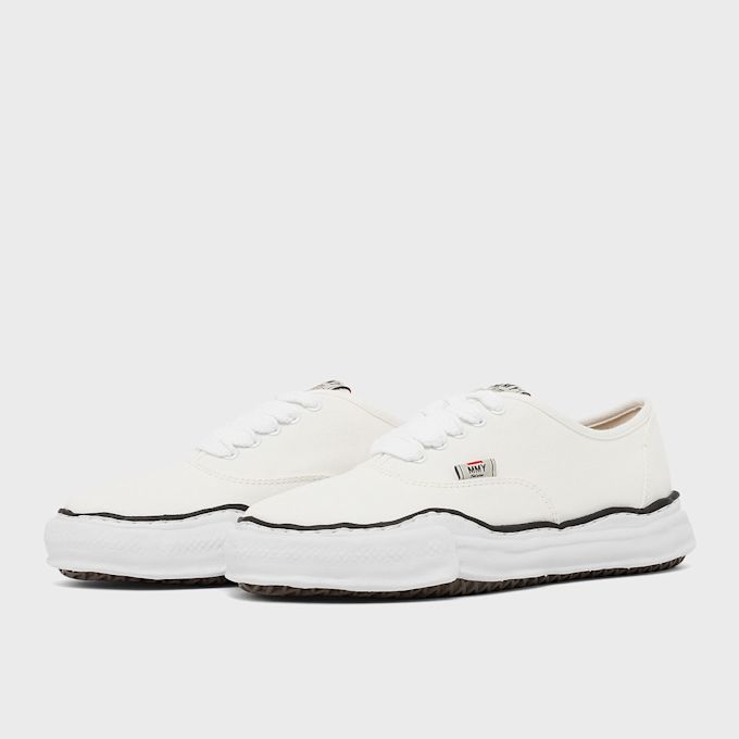 Maison Mihara Yasuhiro BAKER OG Sole Canvas Low Weiß 104124 1