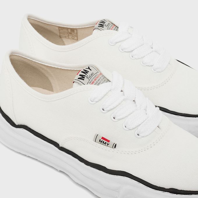 Maison Mihara Yasuhiro BAKER OG Sole Canvas Low blanc 104124 6