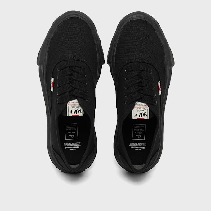 Maison Mihara Yasuhiro BAKER OG Sole Canvas Low Schwarz 104125 4
