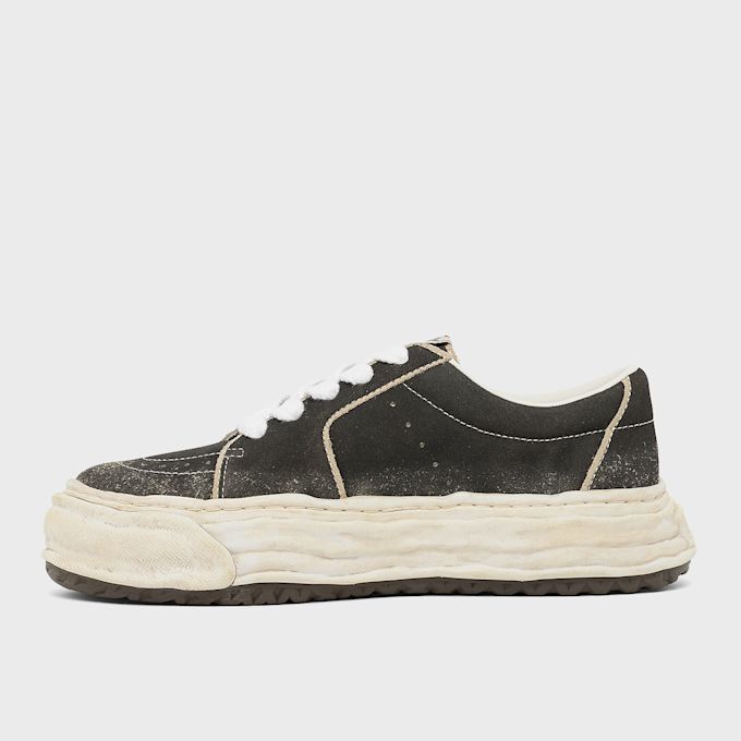Maison Mihara Yasuhiro Eric Overdyed Suede Low Top Sneaker brun 104126 3