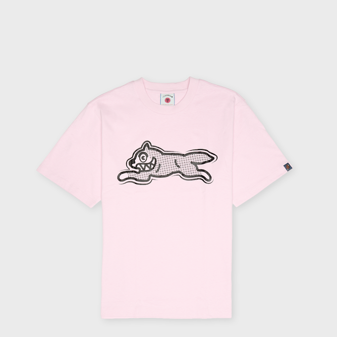 ICECREAM Half Tone Running Dog T-Shirt Pink 104137 1