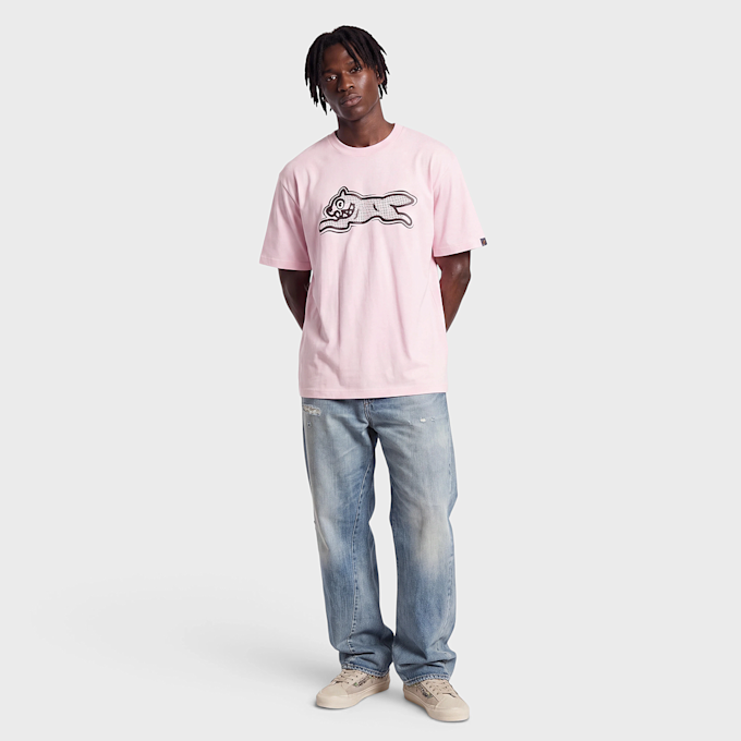 ICECREAM Half Tone Running Dog T-Shirt Rosa 104137 2