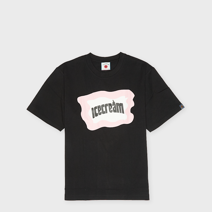 ICECREAM Block Logo T-Shirt black 104143 1