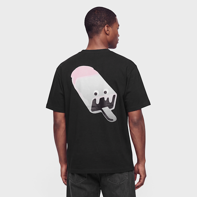 ICECREAM Block Logo T-Shirt black 104143 3