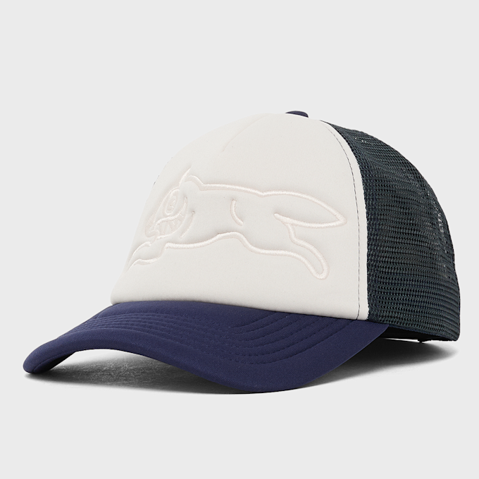 ICECREAM Running Dog Embossed Trucker Cap Blau 104141 1