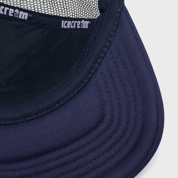 ICECREAM Running Dog Embossed Trucker Cap blauw 104141 3