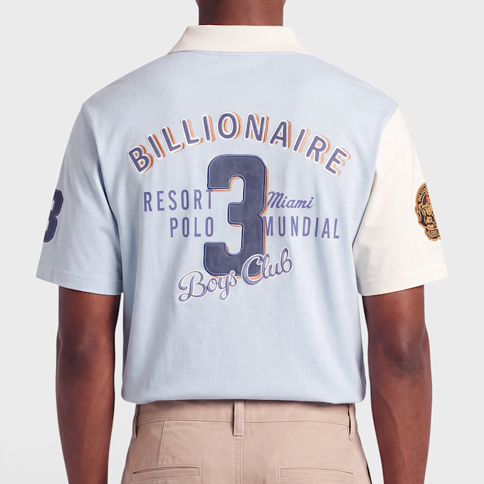 Billionaire Boys Club Resort Polo Shirt blauw 104152 3