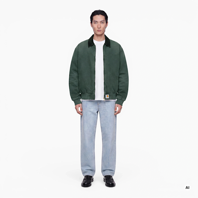 Carhartt WIP OG Santa Fe Jacket groen 104189 2
