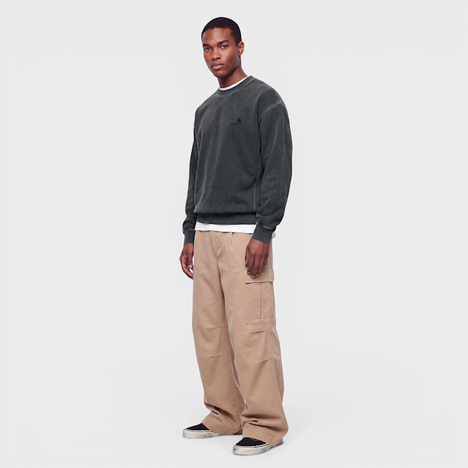 Carhartt WIP Lambert Sweat black moon wash multi-colour 104199 2