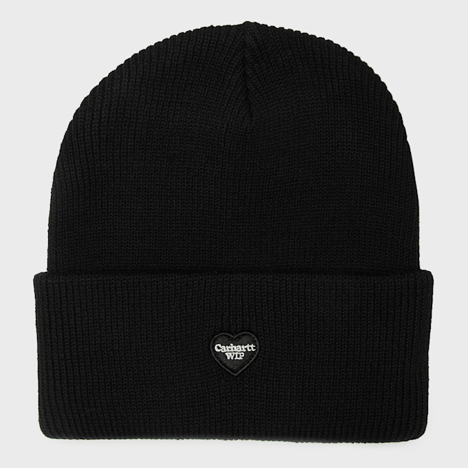 Carhartt WIP Small Heart Beanie black 104255 1