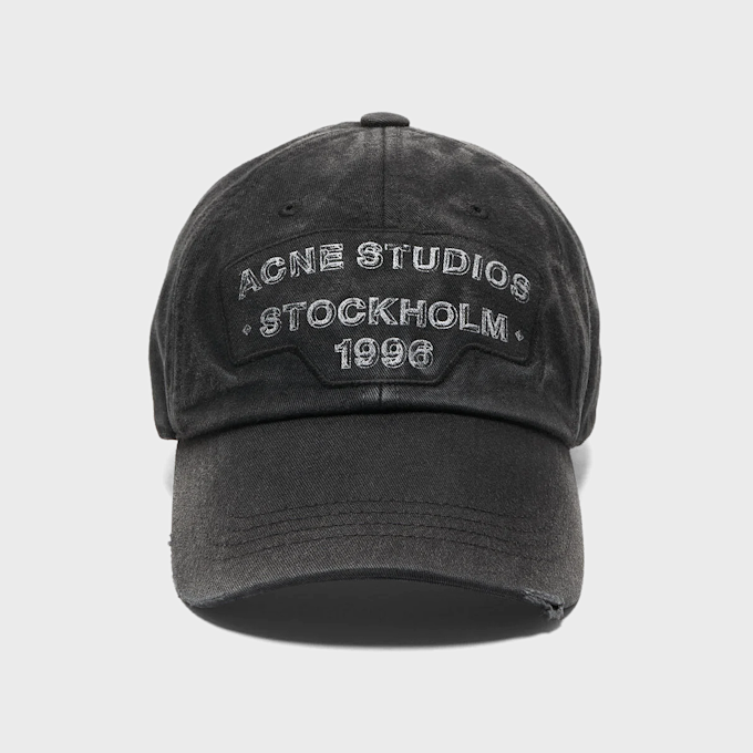 Acne Studios Stockholm Cap Schwarz 104307 1