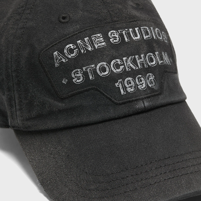 Acne Studios Stockholm Cap black 104307 3