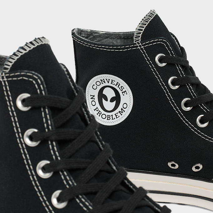 No Problemo x Converse Chuck 70 HI zwart 104356 6