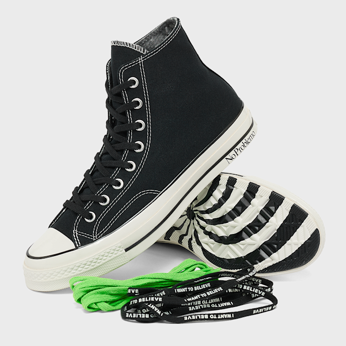 No Problemo x Converse Chuck 70 HI zwart 104356 7
