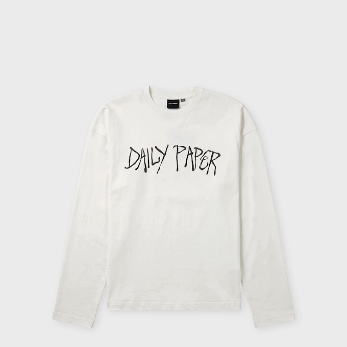 Daily Paper Scribble LS T-Shirt Weiss 104451 1