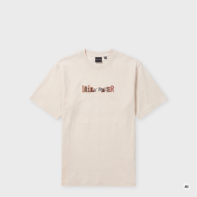 Daily Paper&nbsp; Paper Cut Out T-Shirt beige 104452 1