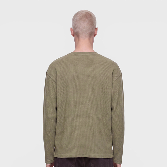 Daily Paper&nbsp; Waffle Stay Informed Longsleeve vert 104455 3