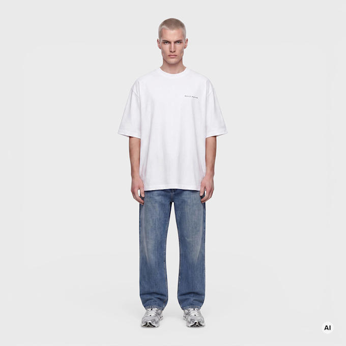 Daily Paper Origami Shield T-Shirt weiß 104457 2