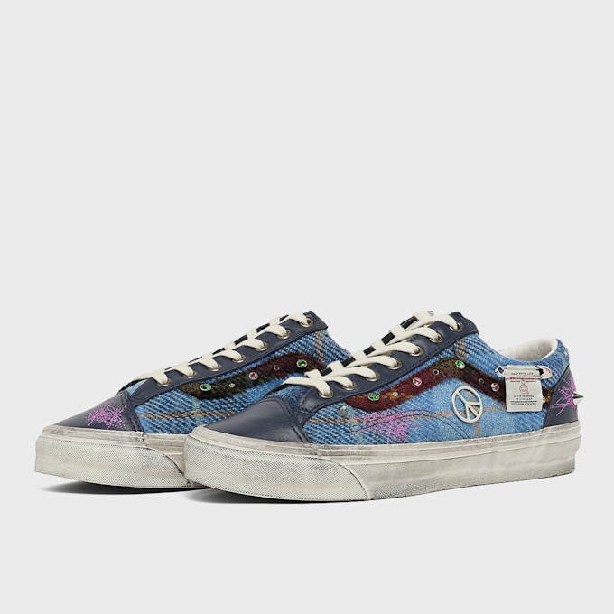 Vans LX Old Skool 36 Harris Tweed navy/multi Undefined Color 104610 1