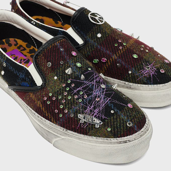 Vans LX Classic Slip-On 98 Harris Tweed Multicolor 104611 6