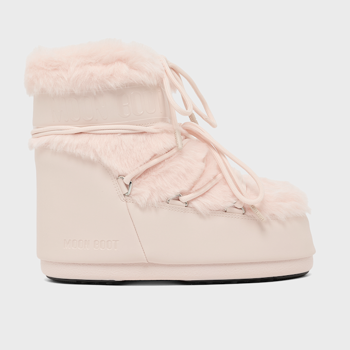 Moon Boot Moon Boot Icon Low Faux Fur dusty pink Undefined Color 104873 2