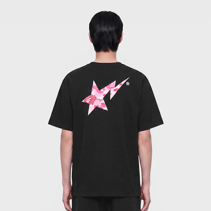 A Bathing Ape ABC Camo Bape Sta Tee black x pink black 104941 3