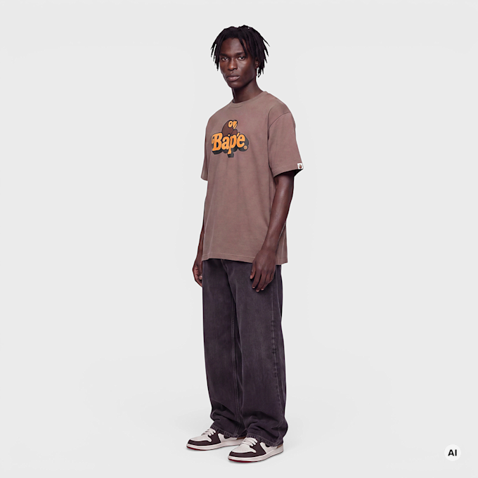 A Bathing Ape&nbsp; Milo On Bape Tee brun 104971 2