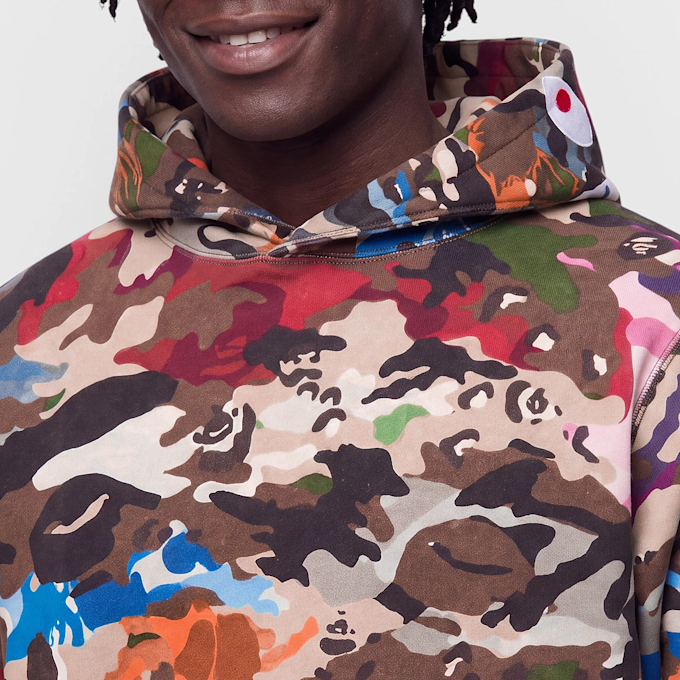 A Bathing Ape Hybrid Camo Shark Pullover Hoodie multi Undefined Color 104977 4