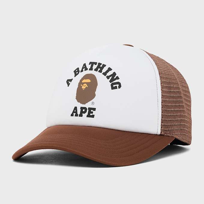 A Bathing Ape College Mesh Cap bruin 104989 1