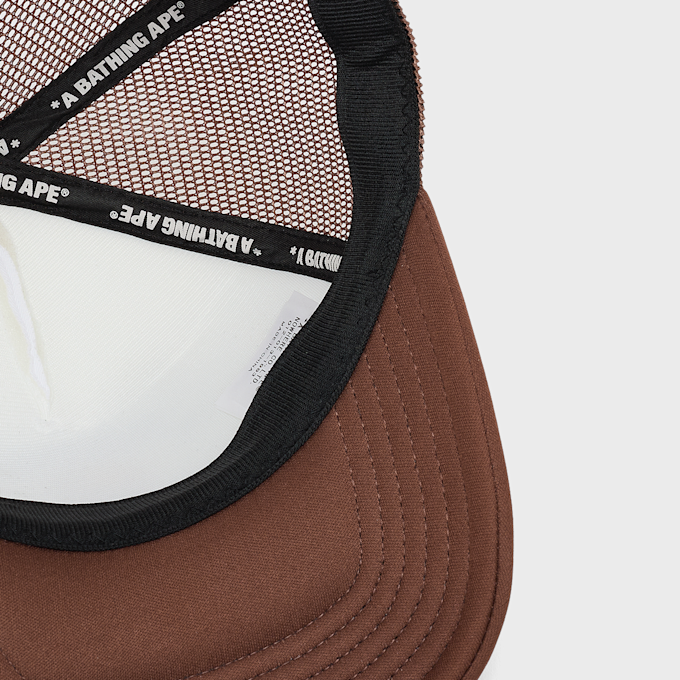A Bathing Ape College Mesh Cap bruin 104989 3