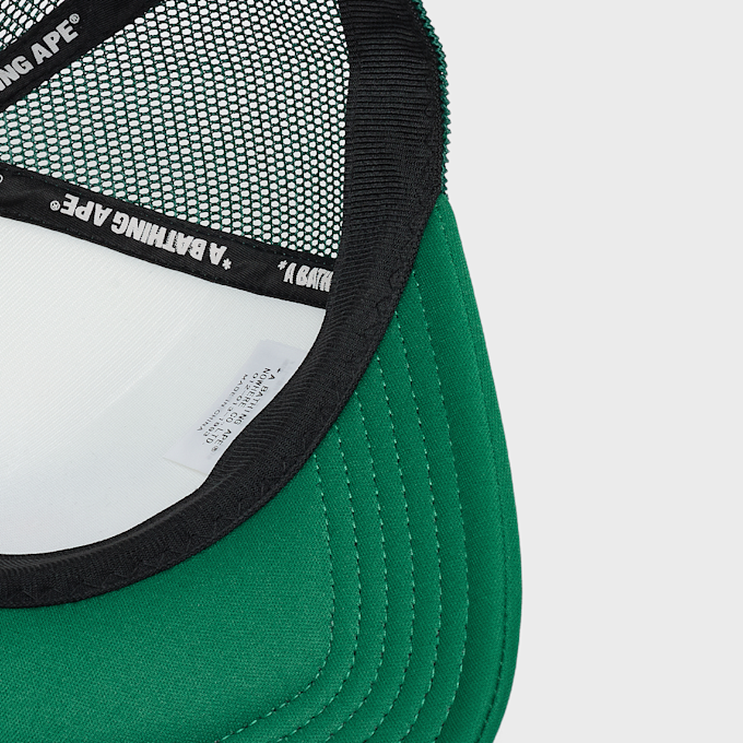 A Bathing Ape College Mesh Cap green Undefined Color 104990 3