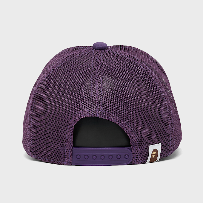 A Bathing Ape College Mesh Cap lila 104992 2