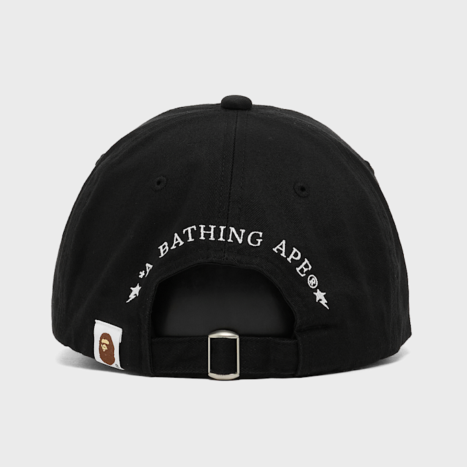 A Bathing Ape Ape Head One Point Panel Cap zwart 104998 2