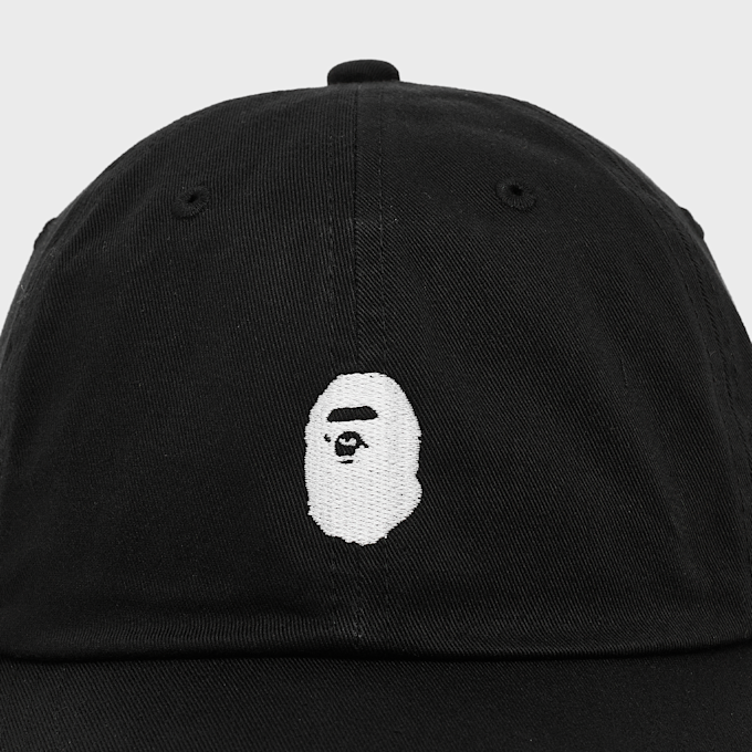 A Bathing Ape Ape Head One Point Panel Cap zwart 104998 4