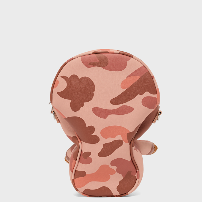 A Bathing Ape 1st Camo Baby Milo PU Shoulder Bag light pink 105040 3
