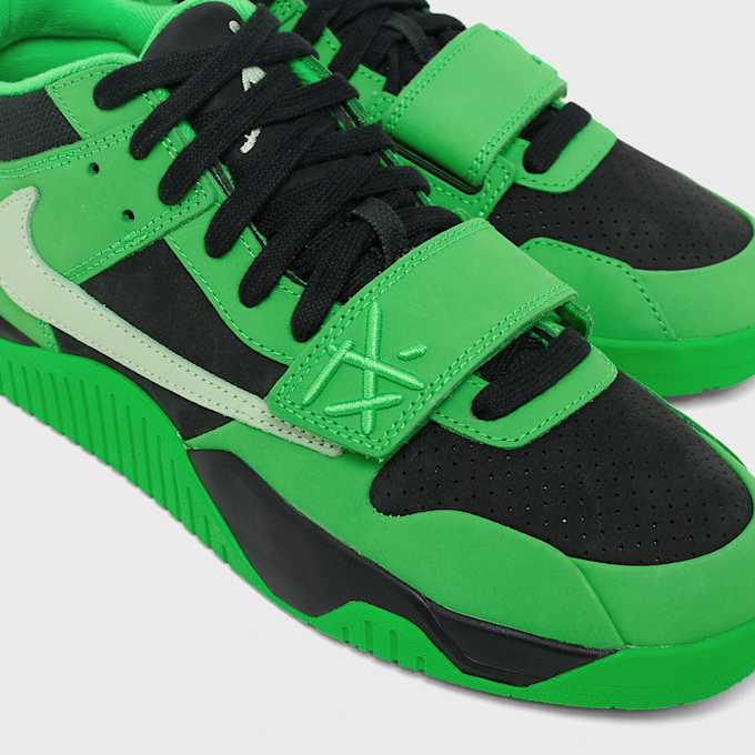 Jordan x Travis Scott Wmns Jumpman Jack "Green Spark" (CJ1 T-Rexx) groen 105178 6