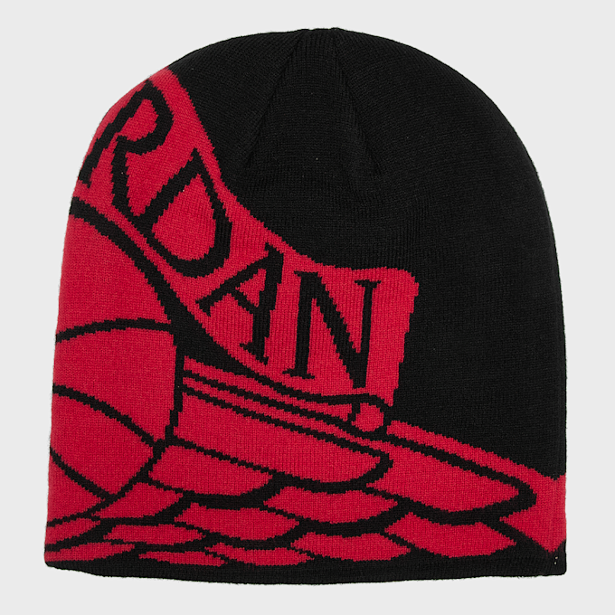 Jordan Jordan Peak Beanie black/university red Schwarz 105661 2