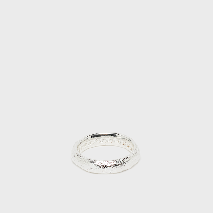 TwoJeys Organic Ring Medium zilver 105880 1