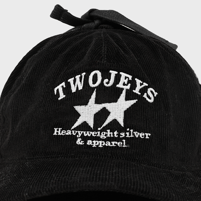 TwoJeys Heavy Silver Black Earflap zwart 105886 5