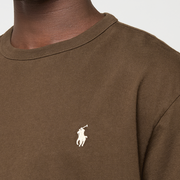 Polo Ralph Lauren Classic Fit Jersey Crewneck T-Shirt brun 105897 3