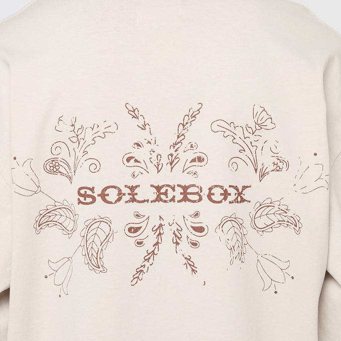 solebox Paisley Longsleeve beige 106136 6