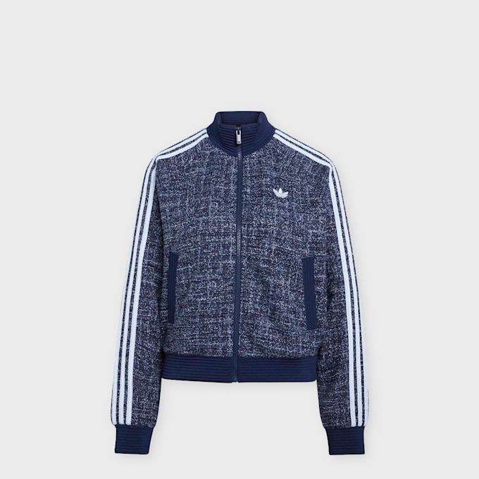 adidas Originals Boucle Vintage Track Top blauw 106182 1