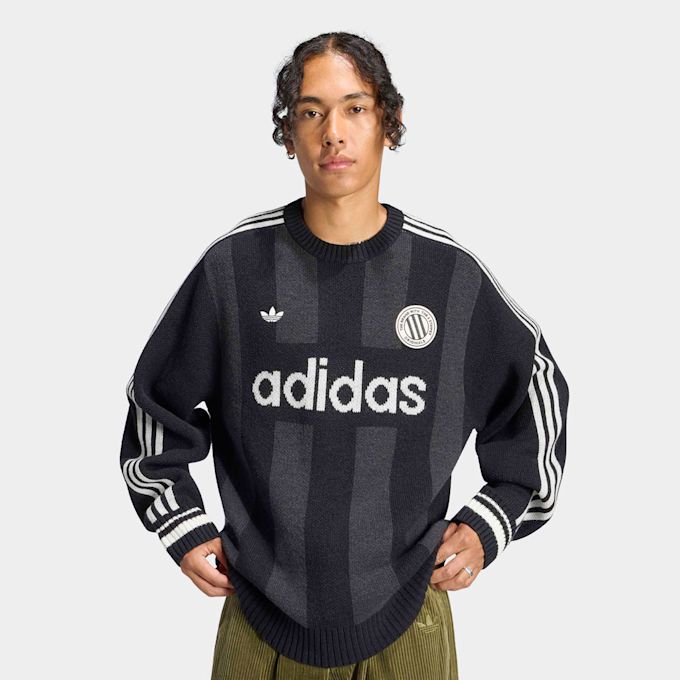 adidas Originals Winter Club Knitted GFX Crewneck noir 106188 2