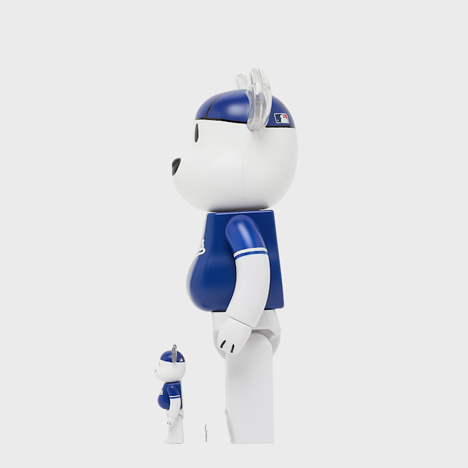 Medicom&nbsp; MLB x Peanuts Bearbrick Snoopy (Los Angeles Dodgers) 400% multicolore 106238 2