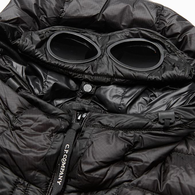 C. P. Company DD Shell Goggle Chest Pocket Jacket noir 106813 3