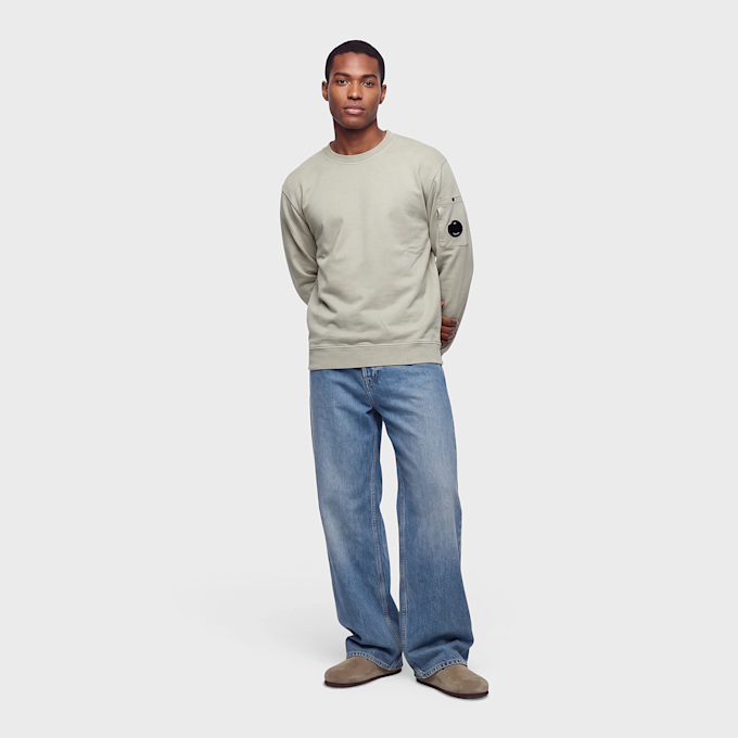 C. P. Company 30/2 Mercerized Jersey Twisted Longsleeve Grau 106836 2